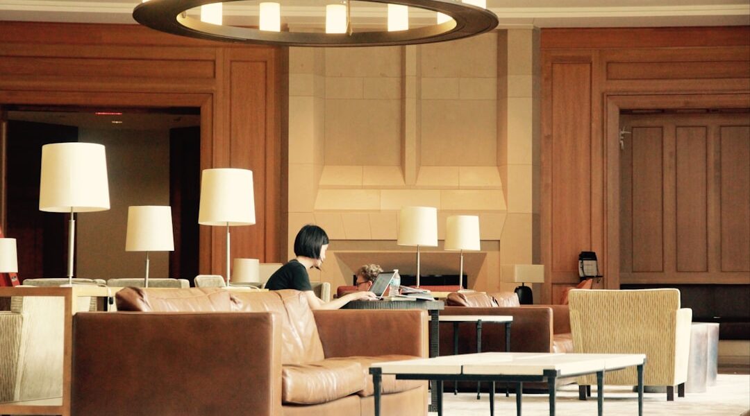 Photo Hotel lobby