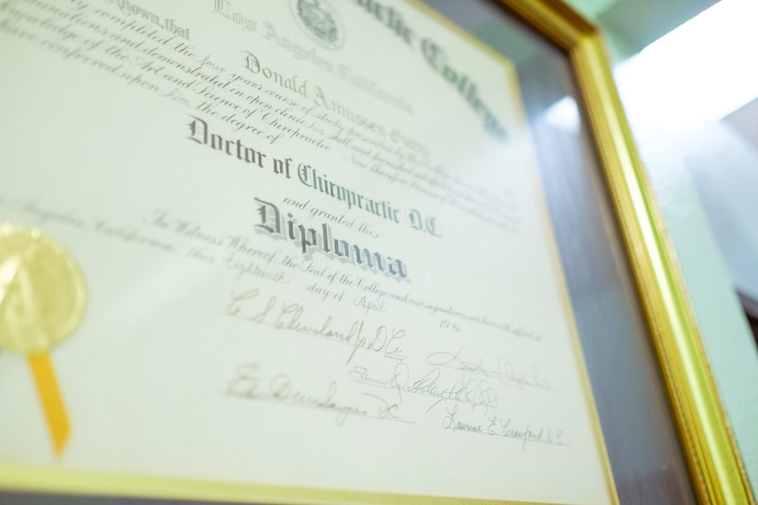 Photo Blockchain diploma